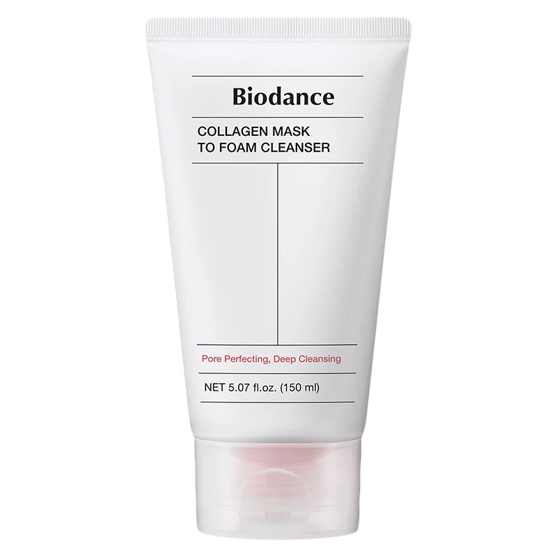Collagen Mask To Foam Cleanser