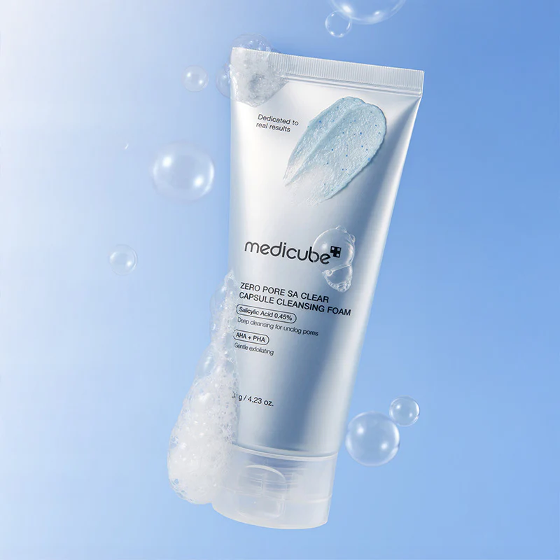 Zero Pore SA Clear Capsule Cleansing Foam - Image 2