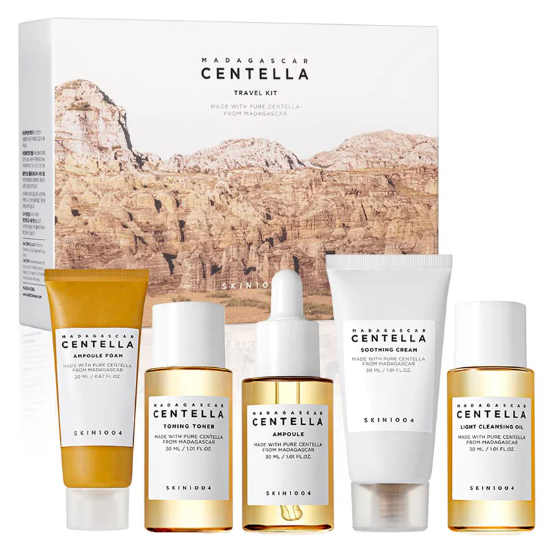 Madagascar Centella Travel Kit
